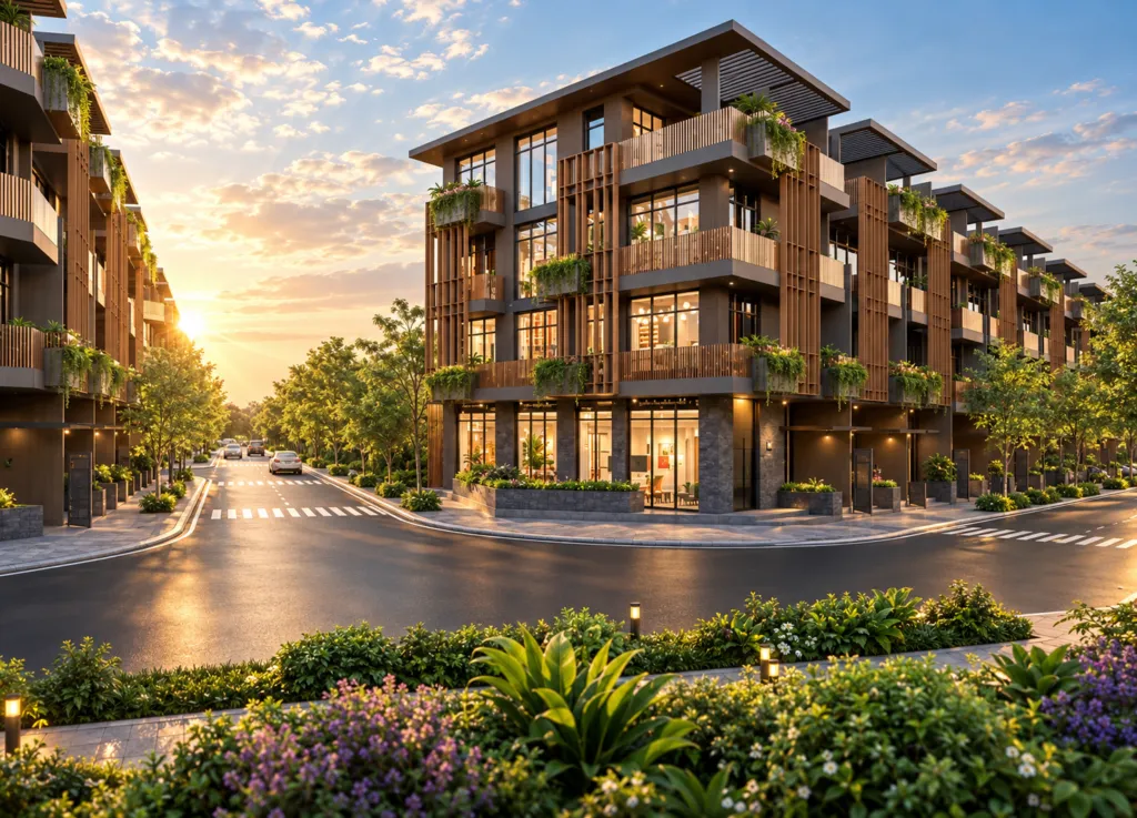 Phối Cảnh Shophouse Era City Mặt Tiền Nguyễn Chí Thanh