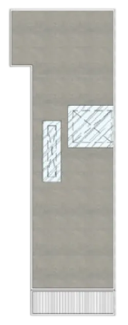 Mặt bằng Căn góc Mái Tesla