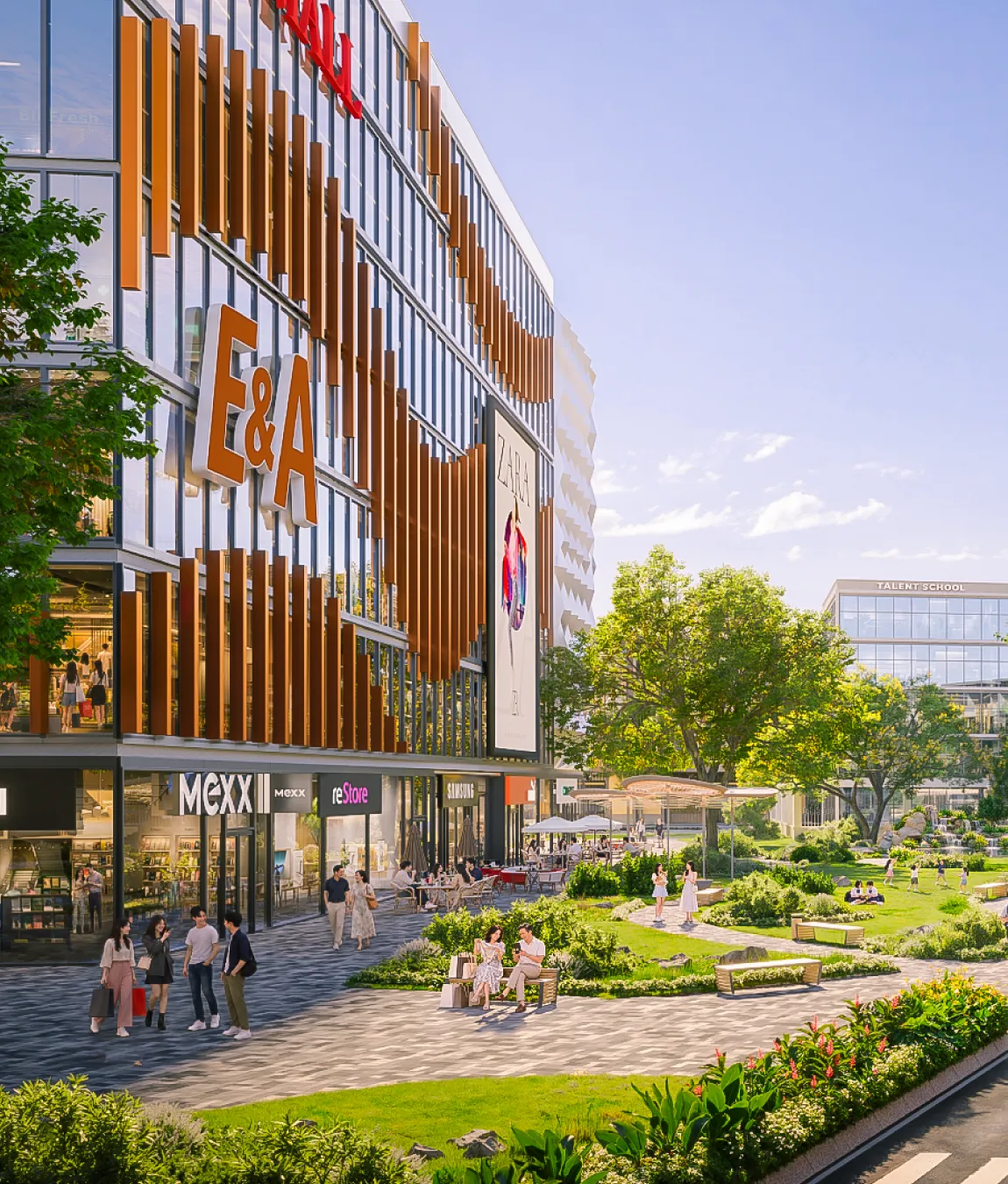 Hình Ảnh Phối Cảnh Tổng Thể Era City Buôn Ma Thuột
